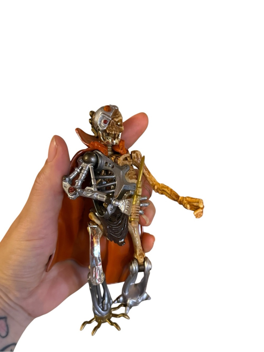 Vintage skeleton warrior Dr.Cyborn
